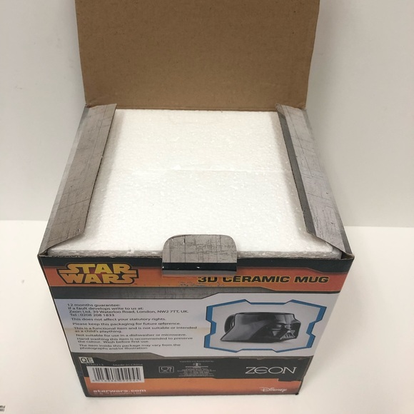 Disney Star Wars Darth Vader 3D Ceramic Sculpted Coffee Mug - Picture 6 of 6